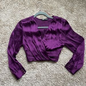 Zara Wrap Blouse